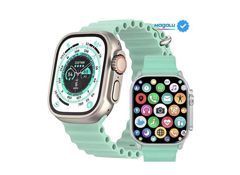 Relógio Inteligente S9 Ultra 2024  NFC, Smartwatch Android e iOS  Masc