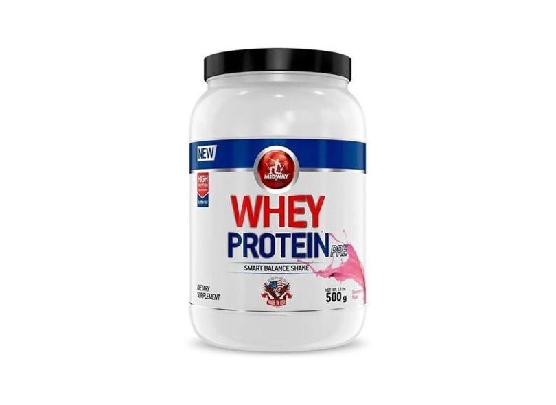 Whey Protein 500G - Midway Envio Imediato + Gostoso