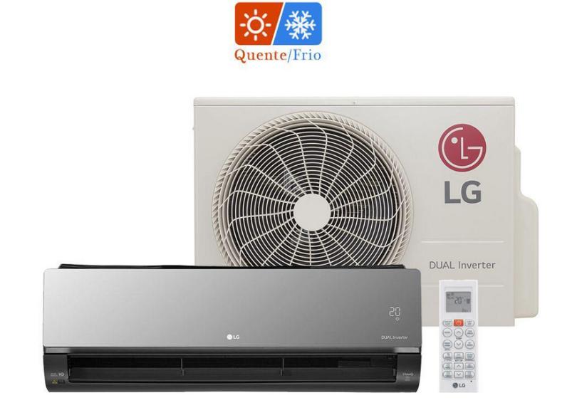 Ar Condicionado Split Hi Wall Lg Dual Inverter Voice Artcool Uv Nano 24000 Btus Quentefrio 1403