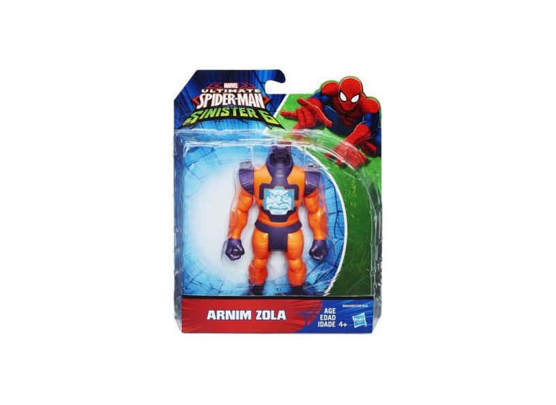 Boneco Homem Aranha Marvel Ultimate Spider-Man Vs Sexteto Sinistro Arnim Zola B6849 - Hasbro