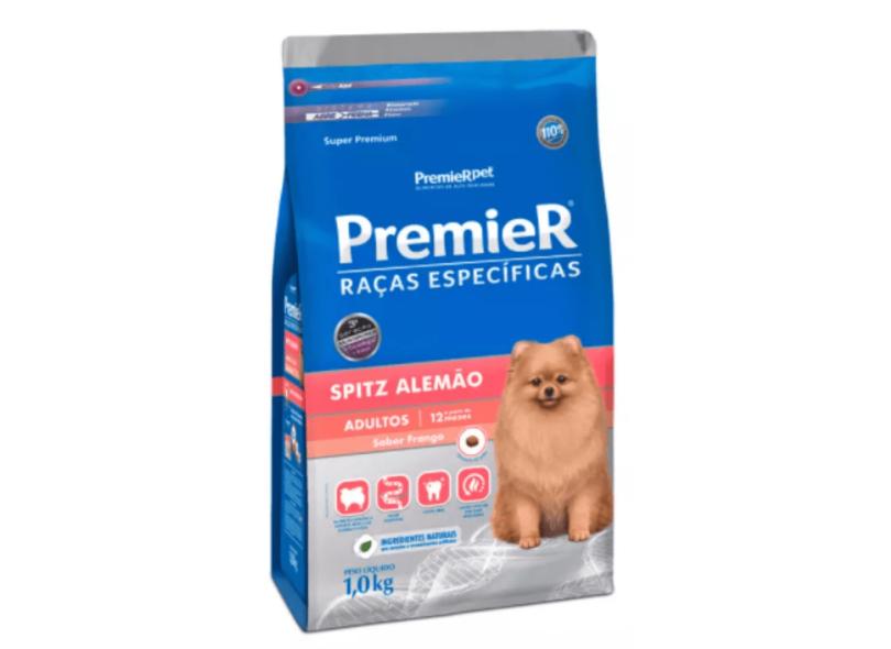Ração Premier Raças Específicas Spitz Alemão para Cães Adultos - 1 kg ...