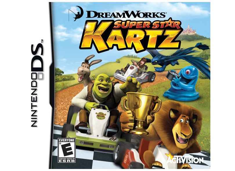 Jogo Super Star Kartz DreamWorks Nintendo DS