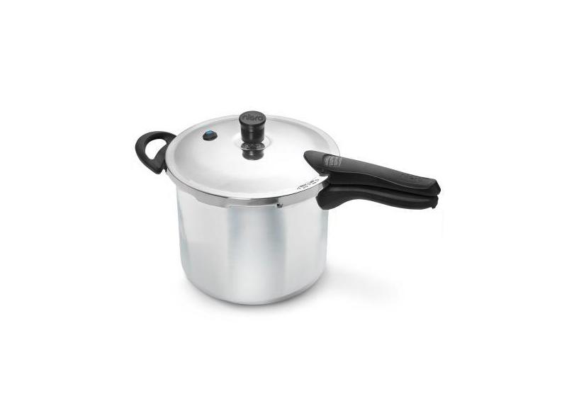 Panela De Pressão Press 20 Cm 6 L Em Alumínio Polido Nigro