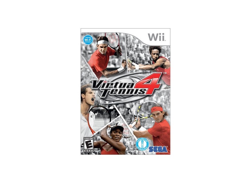 Jogo Virtua Tennis 4 Sega Wii