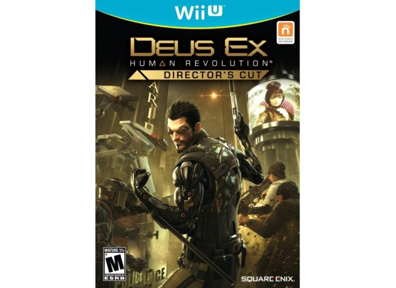 Jogo Deus Ex: Human Revolution Wii U Square Enix