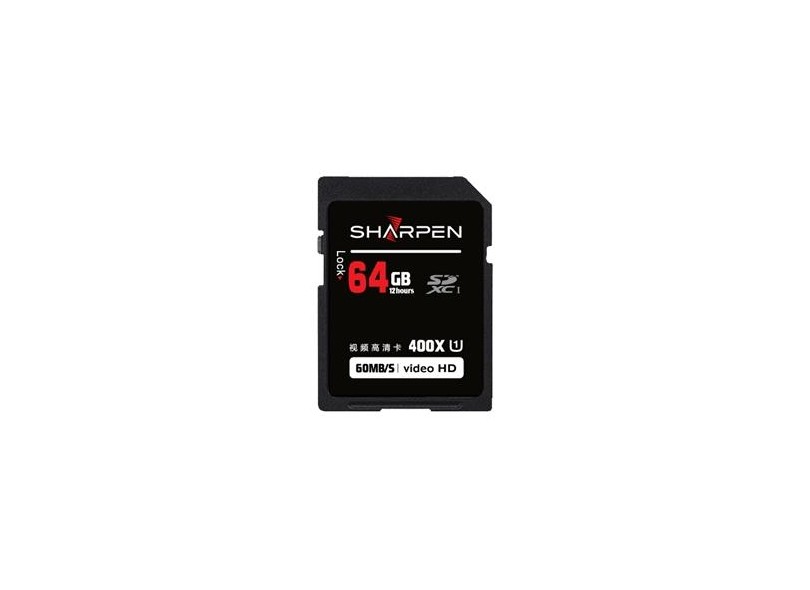 Cartão de Memória SDXC-I Sharpen 64 GB