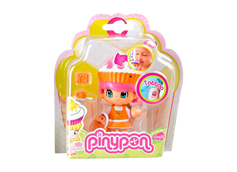 Boneca Pinypon Cupcake Baunilha Multikids