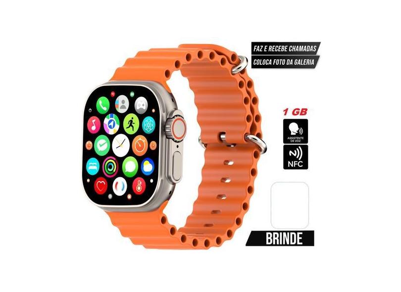 Smartwatch Digital Inteligente Para Android Samsung IOS W69 Feminino M