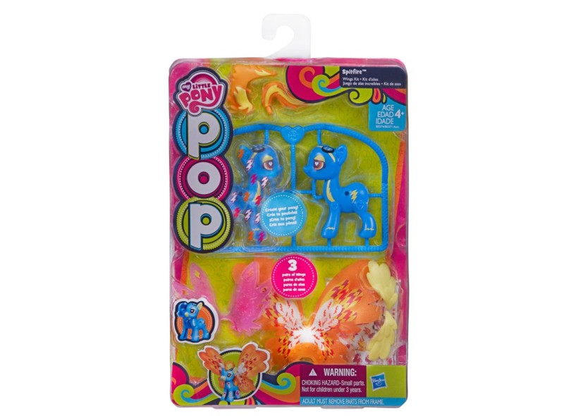 Boneca My Little Pony Spitfire Asas de Luxo Pop B0374 Hasbro