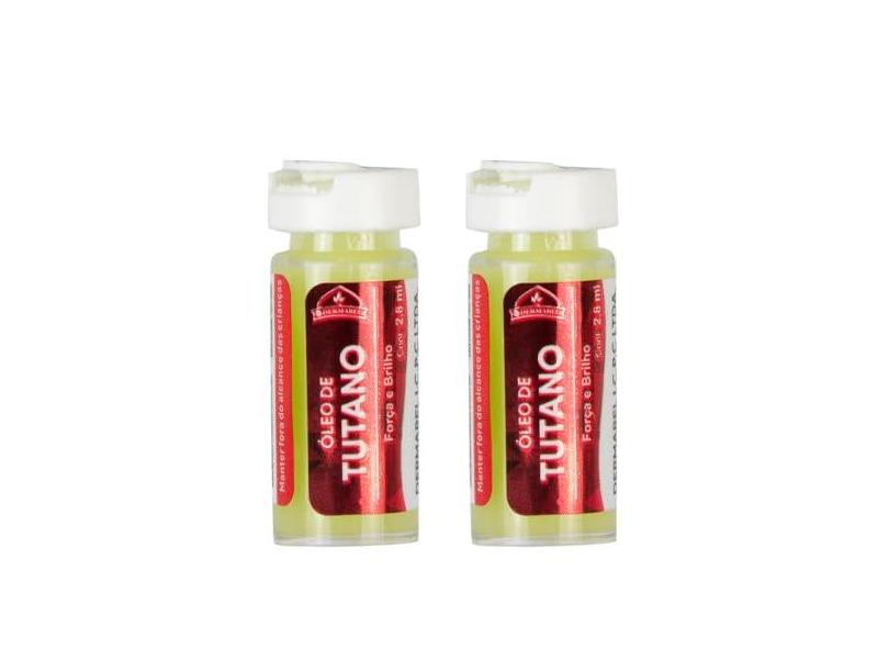 Óleo de Tutano Vitamina Capilar, Dermabel, 4 X 2.8 Ml