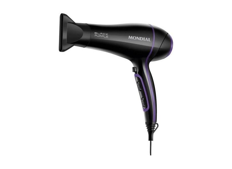 Secador de Cabelo Mondial Black Purple SCN-01 Mondial - Tourmaline 200