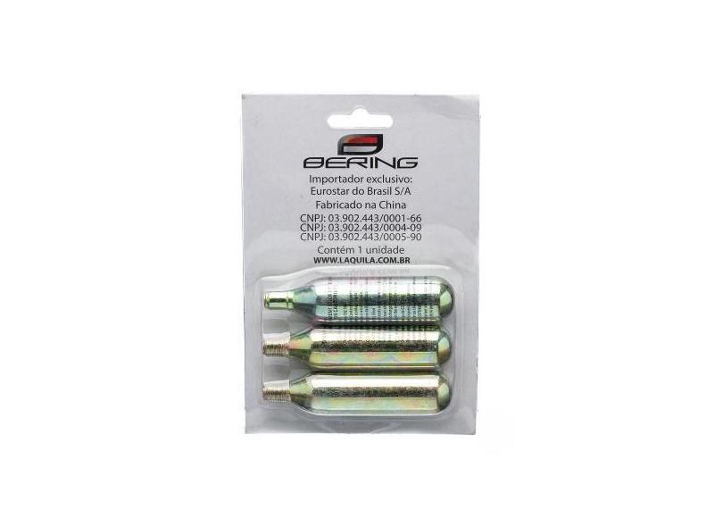 Kit Conserto Pneu Bering (refil 03 Garrafas De Co2 16g) F016