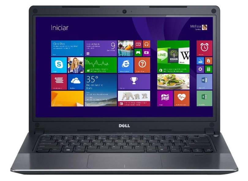 Notebook Dell Vostro 5000 Intel Core i7 4500U 4ª Geração 8GB de RAM HD 500 GB LED 14" Touchscreen GeForce GT 740M Windows 8 Vostro 5470