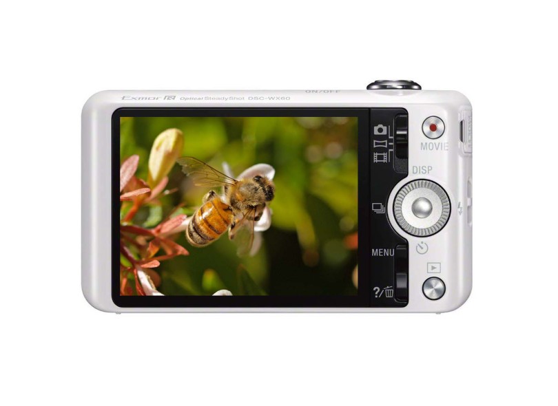 Câmera Digital Sony Cyber-Shot 16,2 mpx Full HD Foto panorâmica DSC-WX60
