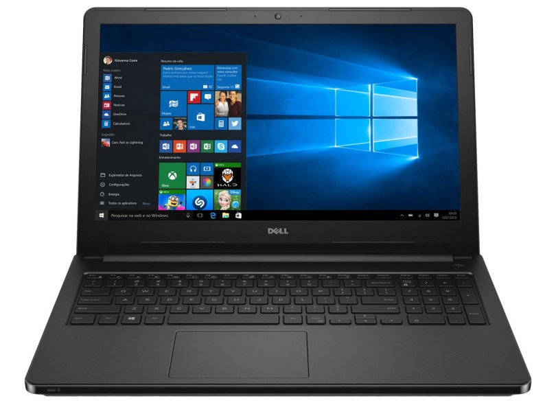 Notebook Dell Inspiron 5000 Intel Pentium N3710 4 GB de RAM 500 GB 15.6 " Windows 10 i15 5566