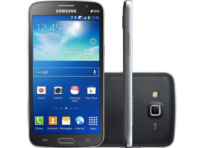 Smartphone Samsung Galaxy G7102 2 Chips 8 GB Android 4.3 (Jelly Bean) Wi-Fi
