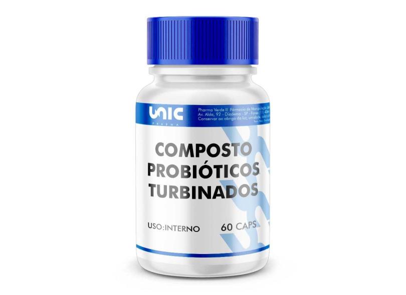 Composto Probióticos Turbinados 60 Cáps