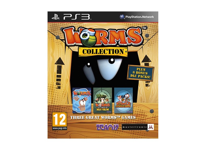Jogo Worms Collection PlayStation 3 Maximum Family Games