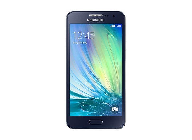 Smartphone Samsung Galaxy A3 SM-A300M/DS 8,0 MP 2 Chips 16GB Android 4.4 (Kit Kat) 3G 4G Wi-Fi