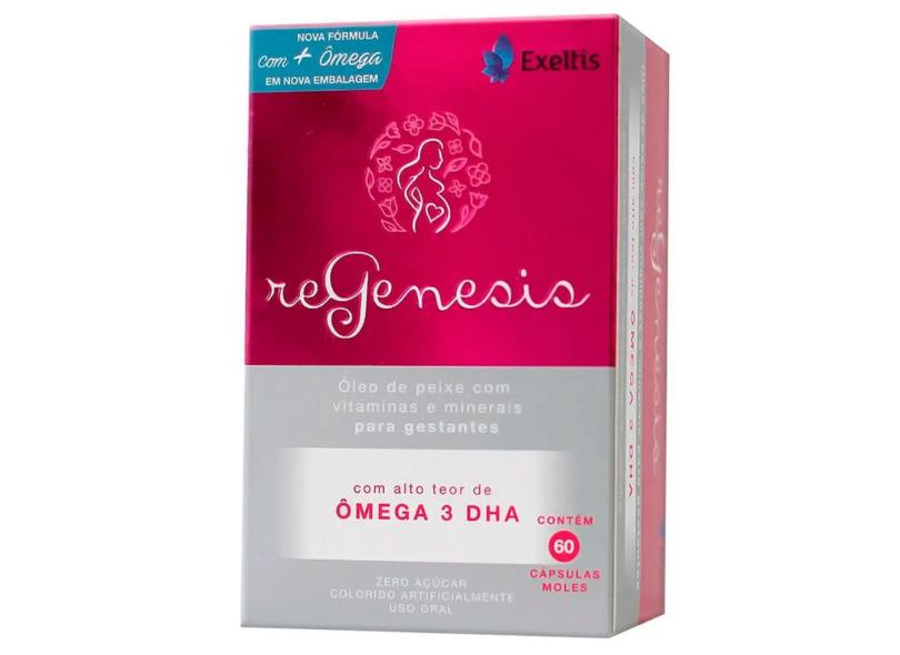 SUPLEMENTO ALIMENTAR REGENESIS ÔMEGA 3 - 60 CPS Exeltis 