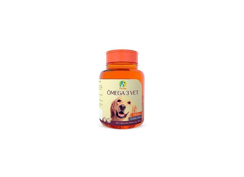Ômega 3 Vet Suplemento cães e gatos 30 cápsulas com o Melhor Preço é no ...