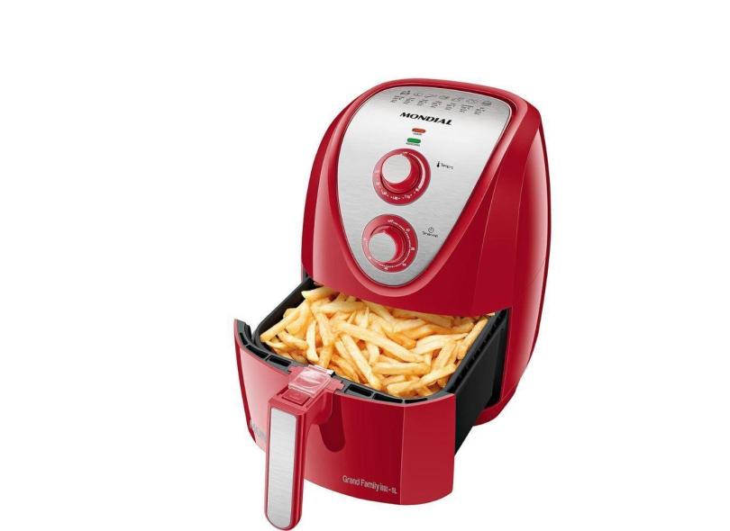 Fritadeira Air Fryer Sem Óleo MONDIAL Antiaderente 6 Litros