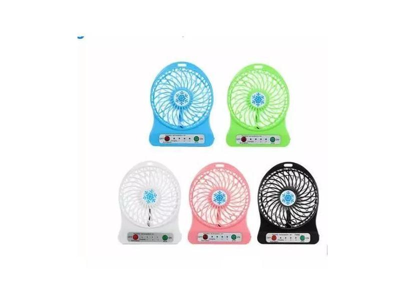 Mini Ventilador De Mesa Portátil Inova Fan-8244 Recarregável - Lenox