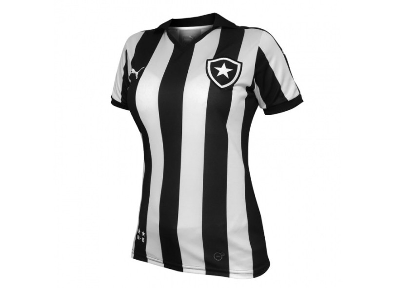 Camisa Torcedor Feminina Botafogo I 2015 sem número Puma