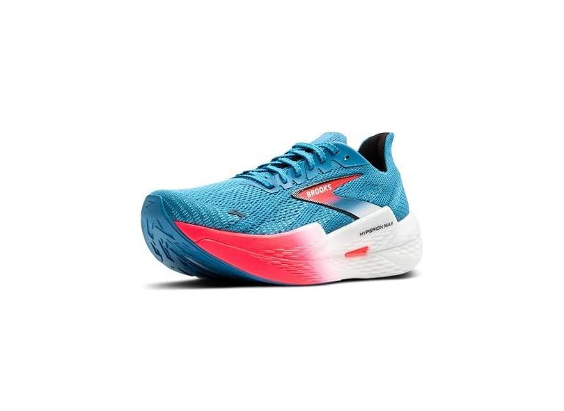 Brooks Hyperion Max 2 Tênis masculino, Crystal Seas/Diva Pink/Black, 41