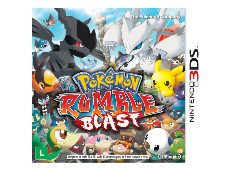 Jogo Pokémon Rumble Blast Nintendo 3DS