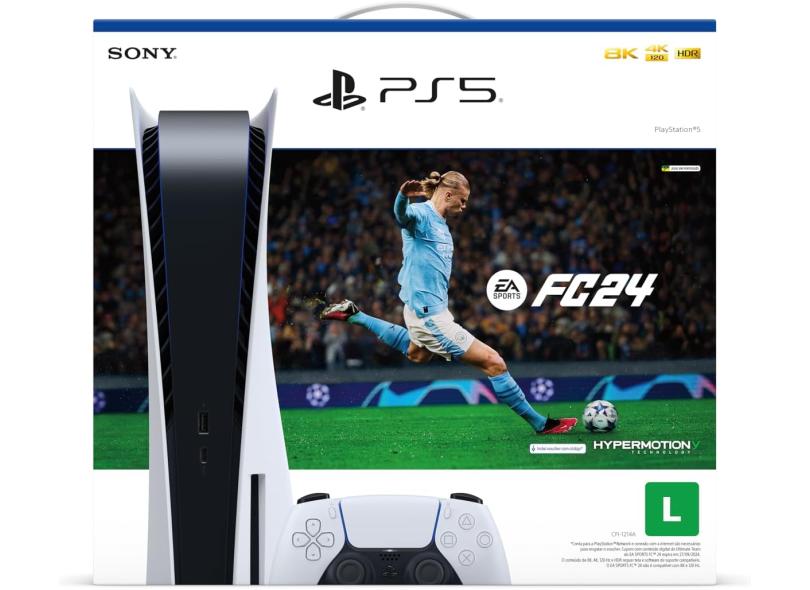 Console Playstation 5 825 GB Sony Bundle EA Sports FC 24 4K