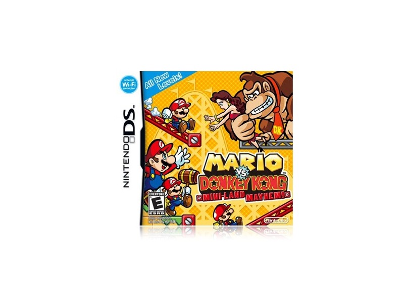 Jogo Mario vs Donkey Kong Mini-Land Mayhem Nintendo NDS