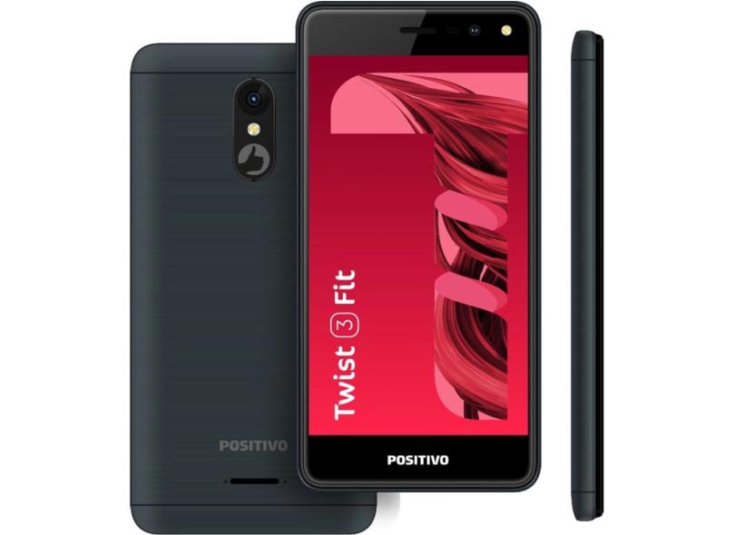 Smartphone Positivo Twist 3 Fit S509C 32GB 5.0 MP 2 Chips Android 8.1 (Oreo)