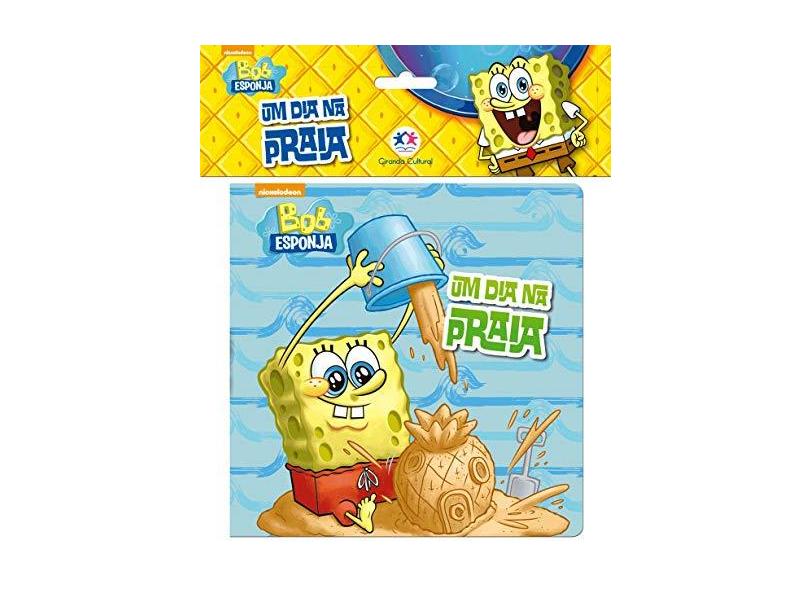 Bob Esponja: Um Dia na Praia - Livro de Banho - Ciranda Cultural - 9788538062936