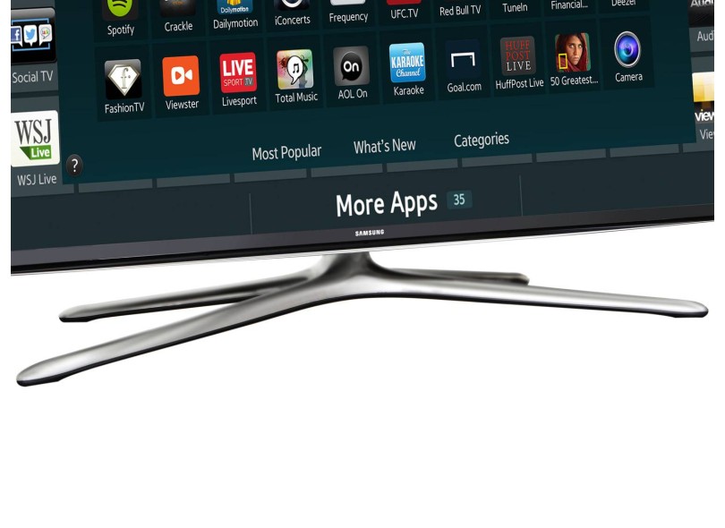 TV LED 48" Smart TV Samsung Série 6 Full HD 4 HDMI UN48H6300