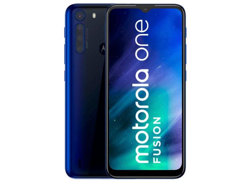 Smartphone Motorola MotorolaOne Fusion 64GB 2 Chips Android 10