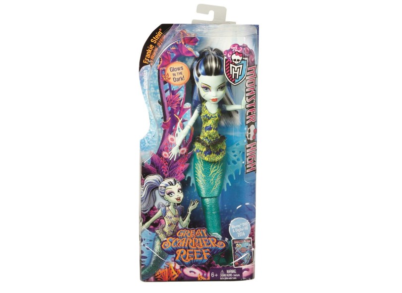 Boneca Monster High Great Scarrier Reef Frankie Stein Mattel