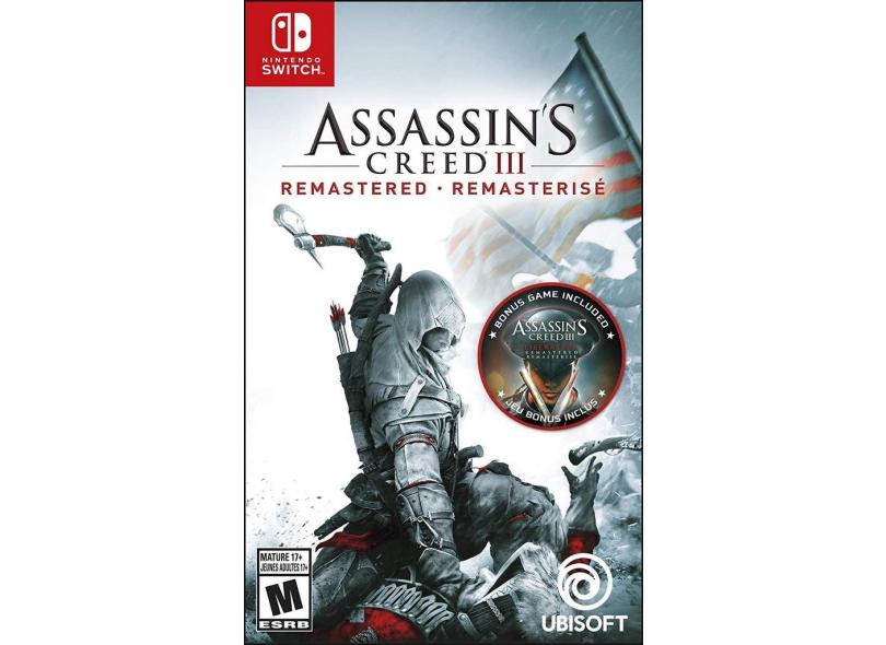 Jogo Assassins Creed 3 Remastered Ubisoft Nintendo Switch