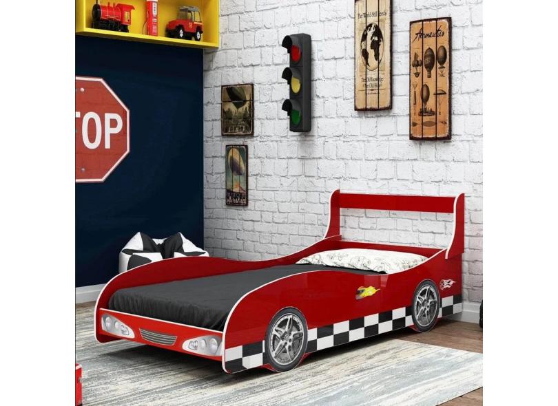 Cama Infantil sem Colchão Rally Gelius Móveis