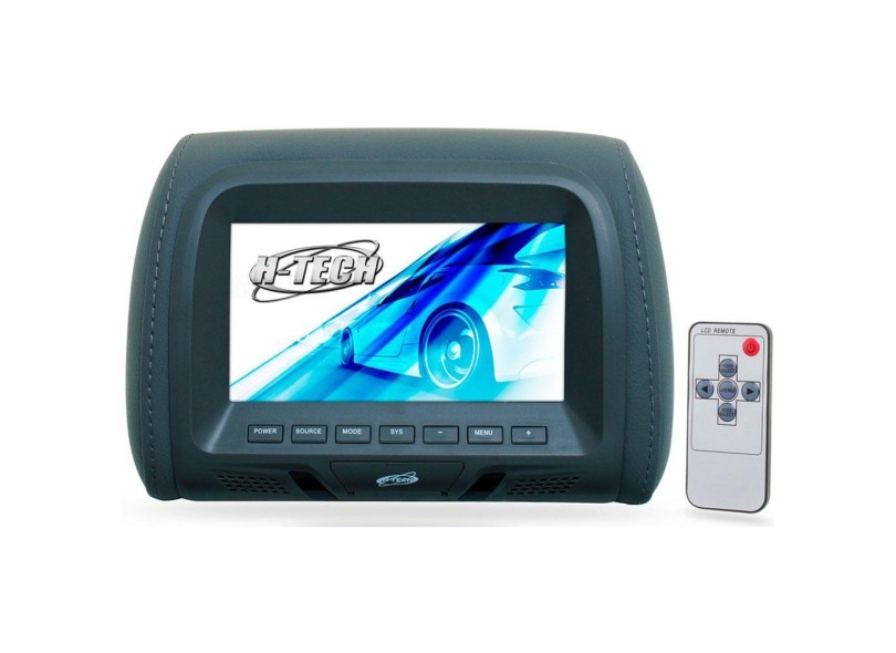 Monitor de DVD Automotivo de Encosto de Cabeça LED 7 " - H-Tech HT-EC1000