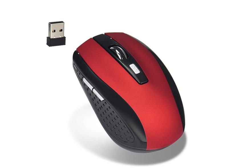  1600DPI Wireless Optical Mouse 6 Key para Games Office Leisure Use  com o Melhor Preço é no Zoom