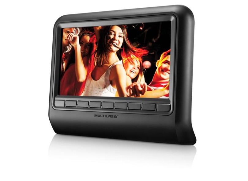 Monitor de DVD Automotivo de Encosto de Cabeça LCD 9 " - Multilaser AU704