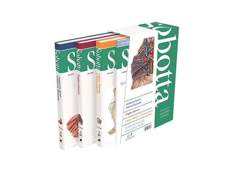 Sobotta: Atlas de Anatomia Humana - 3 Volumes - Johannes Sobotta - 9788527732376