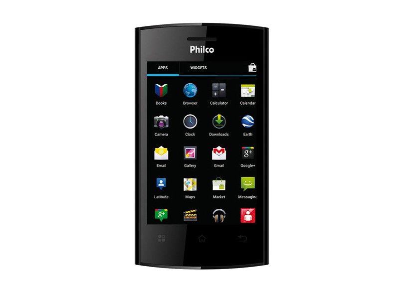 Smartphone Philco 350 Câmera 2 Chips Android 4.0 (Ice Cream Sandwich) Wi-Fi