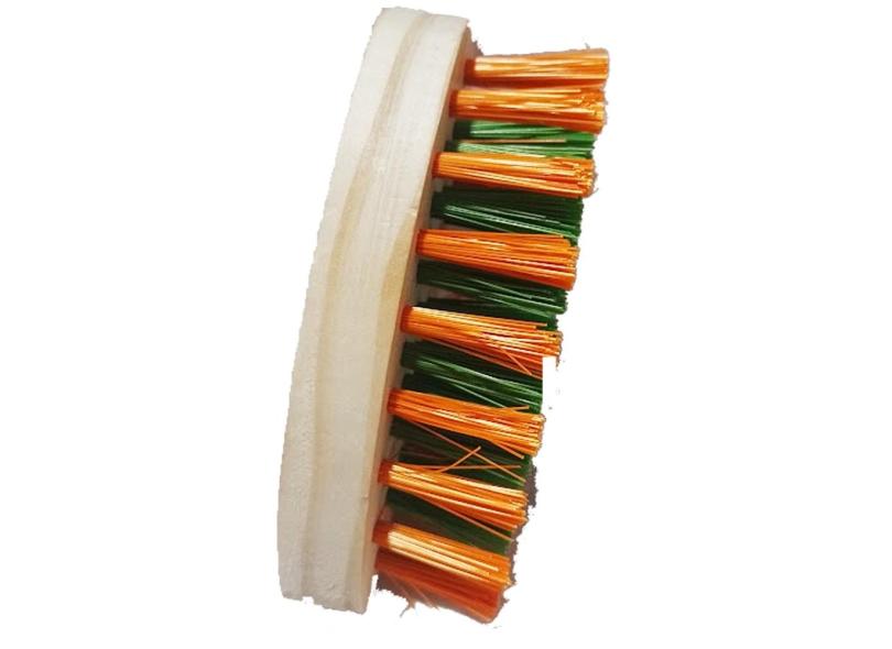 Escova Lavandeira oval Madeira Multiuso Tanque Para Esfregar Lavar Roupas Sapatos Tênis Com Cerdas de Nylon Resistente