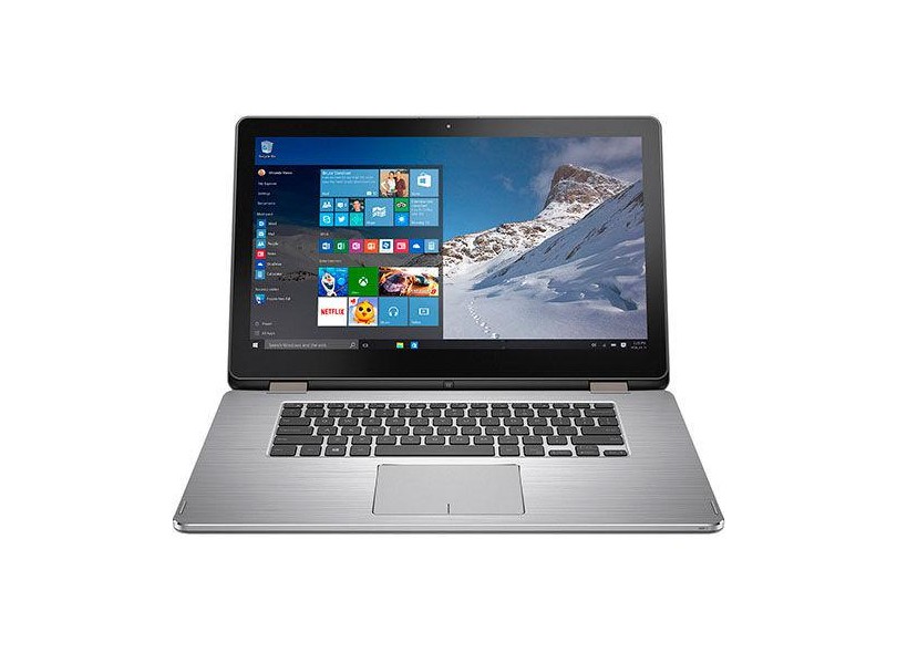 Notebook Conversível Dell Inspiron 7000 Intel Core i5 5200U 8 GB de RAM 480.0 GB 15.6 " Touchscreen Windows 10 Home I15-7558-A10