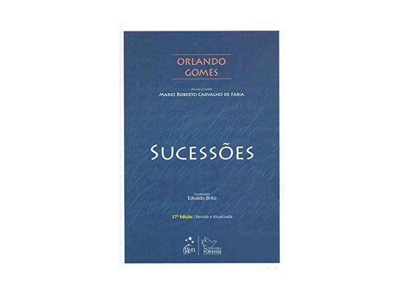 Sucessões - Orlando Gomes - 9788530969707