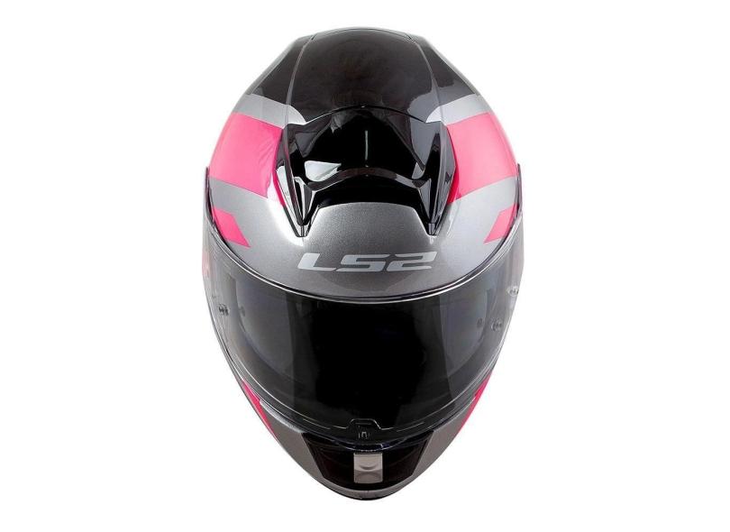 Ls2 Cap Vector Ff397 Trident Tit/pink 60/l com o Melhor Preço é no Zoom