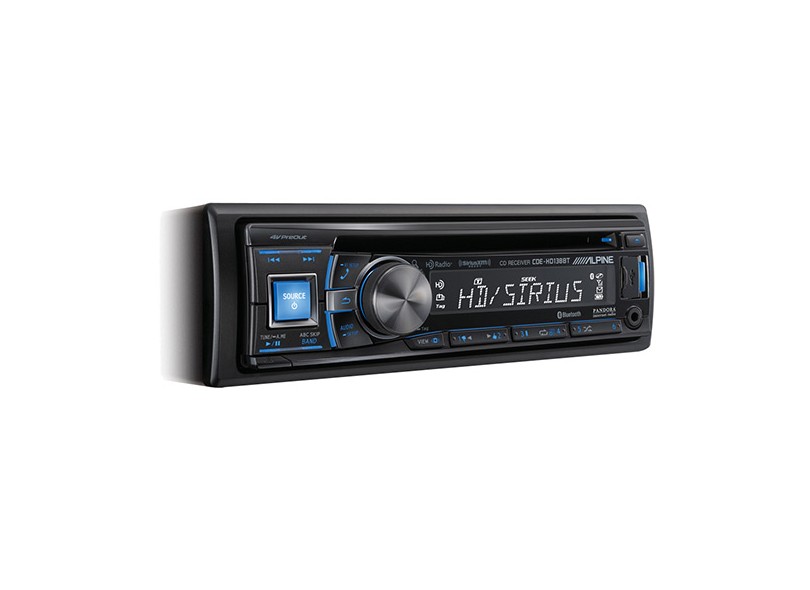 Som Automotivo CD Player MP3 Alpine CDE-HD138BT