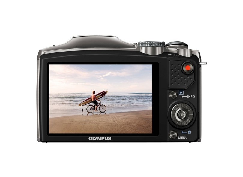 Câmera Digital Olympus 16 MP Full HD Foto 3D SZ-31MR com o Melhor